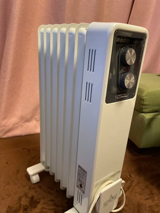 オイルヒーター　ハイブリッドタイプB01白 Dimplex（ディンプレックス） オイルフリーヒーターB02 KECR12Ti