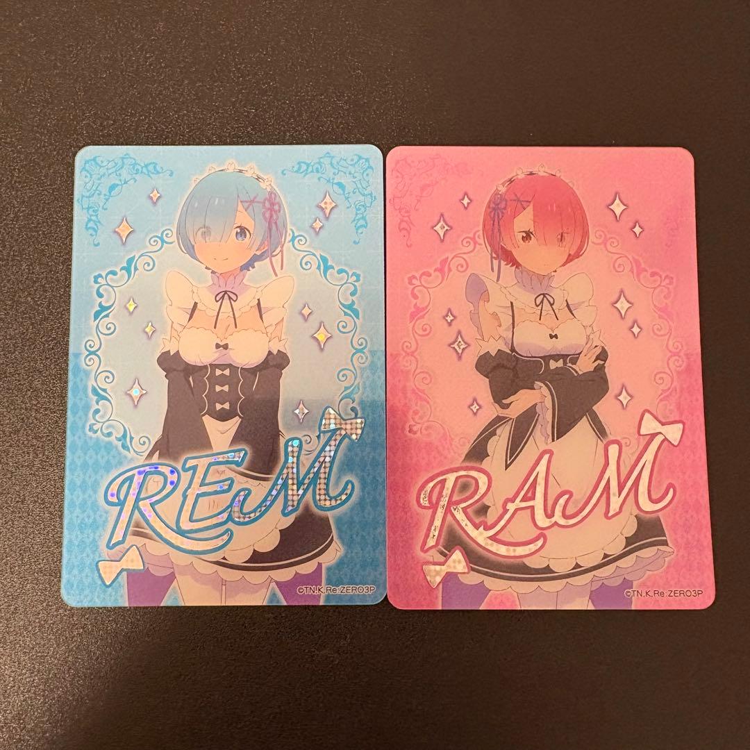 リゼロ コレクターズカード レム ラム - メルカリ