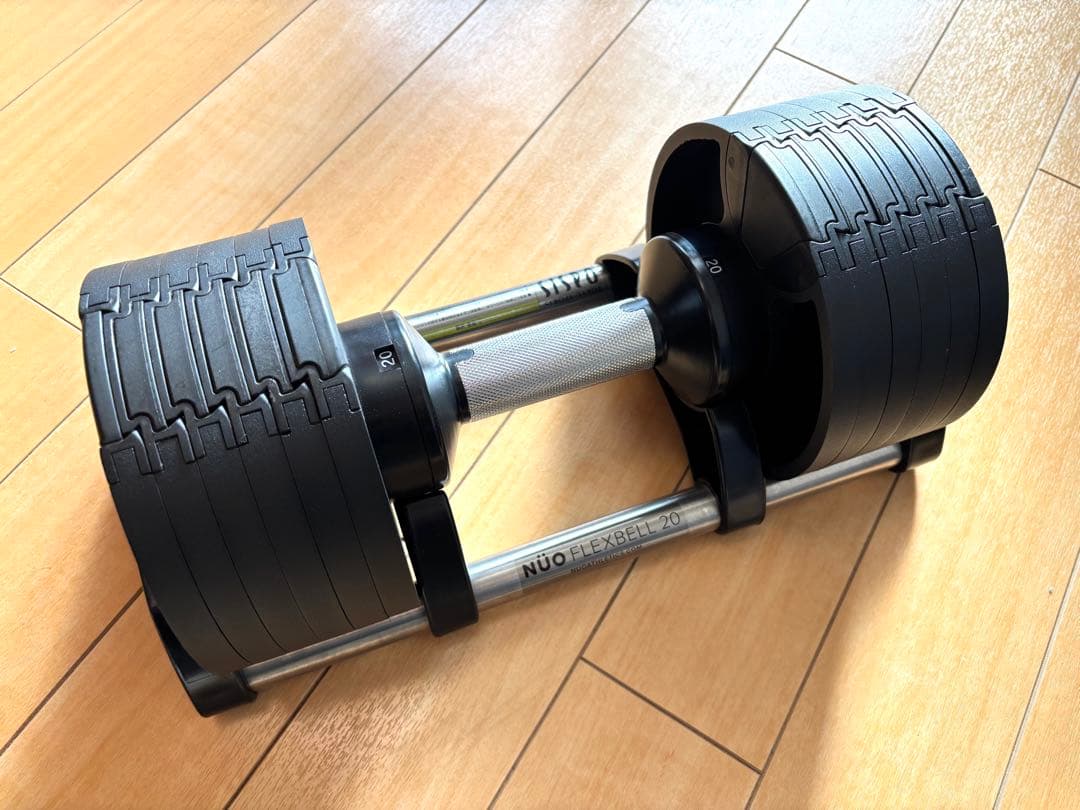 NUO フレックスベル　可変式ダンベル 20kg セット売り① フレックスベル20kg 単品 (NUO 正規代理店) 可変式ダンベル 筋トレ