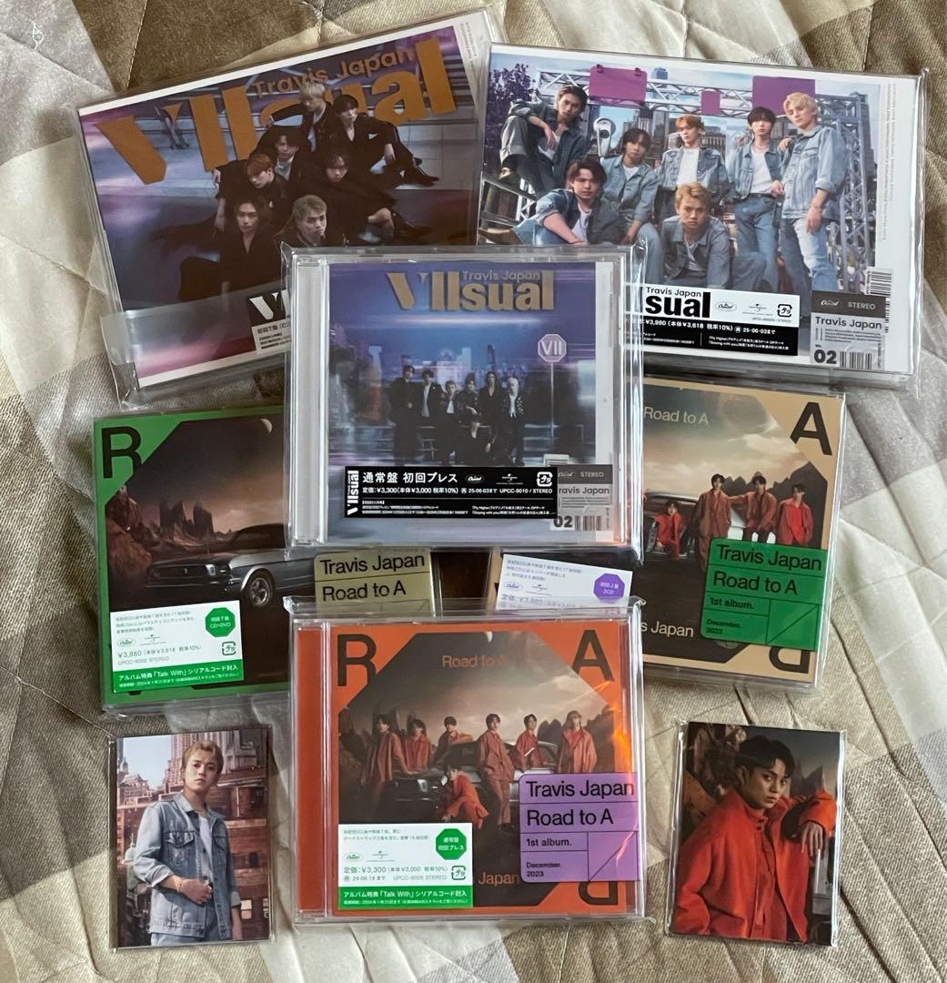 Travis Japan アルバムRoad to A とVIIsual 3形態 Travis Japan - Road To A - Standard Edition CD - Capitol Store