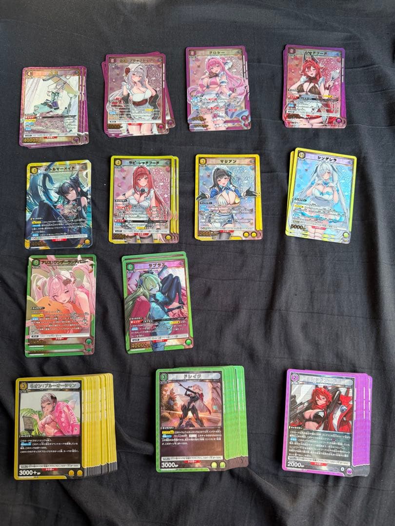 ユニオンアリーナ NIKKE プレシャスブースターパック PcSR以下 4コン① ユニオンアリーナ NIKKE プレシャスブースターパック PcSR以下 4コン①