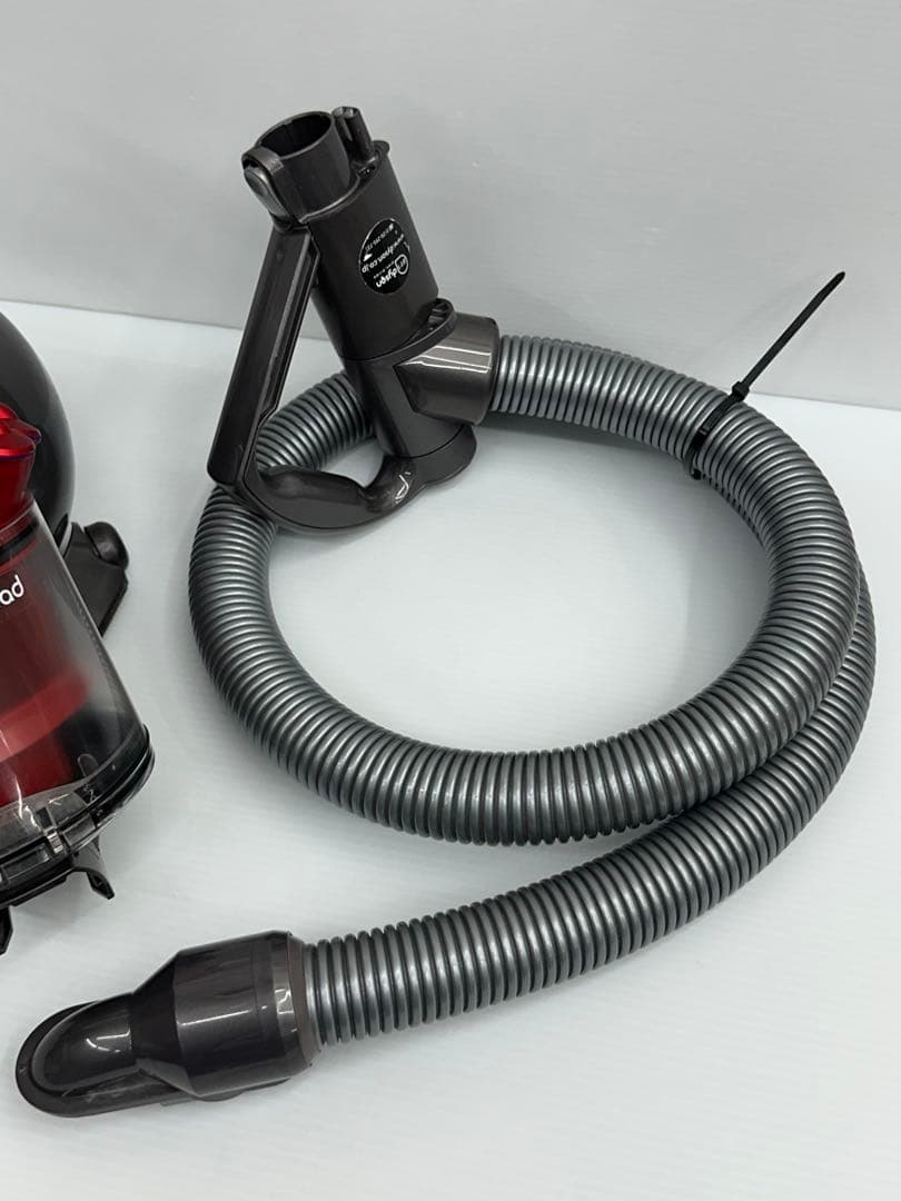 動作保証品 中古 赤 ダイソン CY25 掃除機 本体 ホース ダストケース