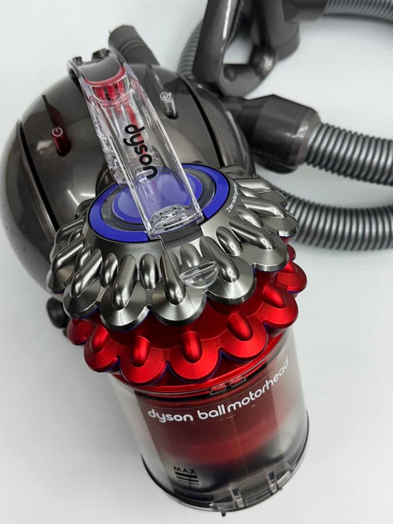 動作保証品 中古 赤 ダイソン CY25 掃除機 本体 ホース ダストケース