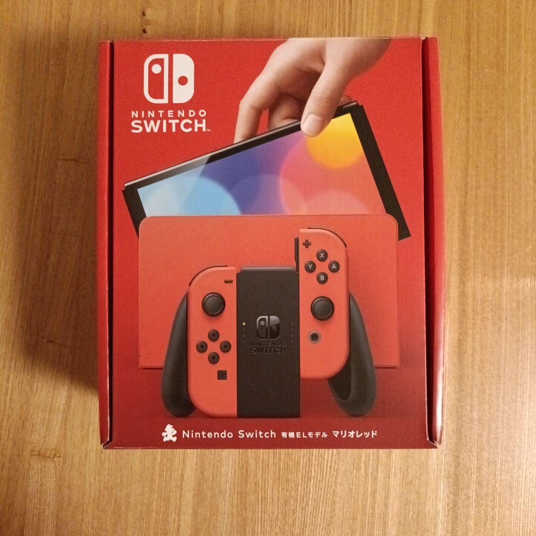 ニンテンドー　スイッチ　Switch　マリオレッド　有機EL　有機el Nintendo Switch 任天堂 有機ELモデル [マリオレッド] [HEG-S-RAAAA