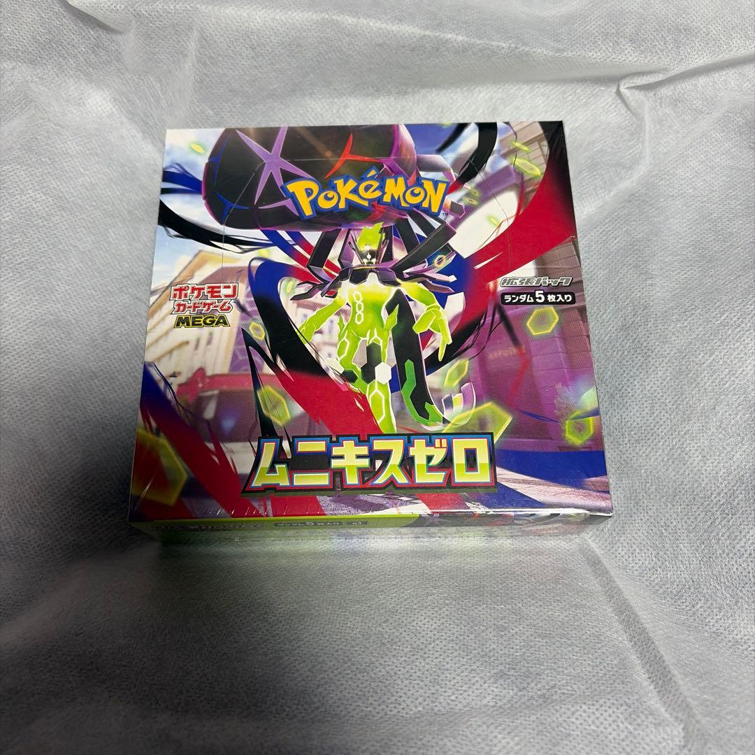 ポケモンカード、ムニ、キスゼロ、シュリンク付き ポケモンカードゲーム ムニキスゼロ シュリンク付き1BOX - メルカリ