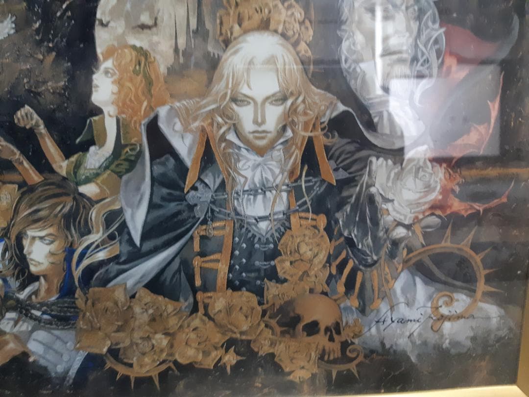 悪魔城ドラキュラX月下の夜想曲 小島文美 リトグラフ - メルカリ