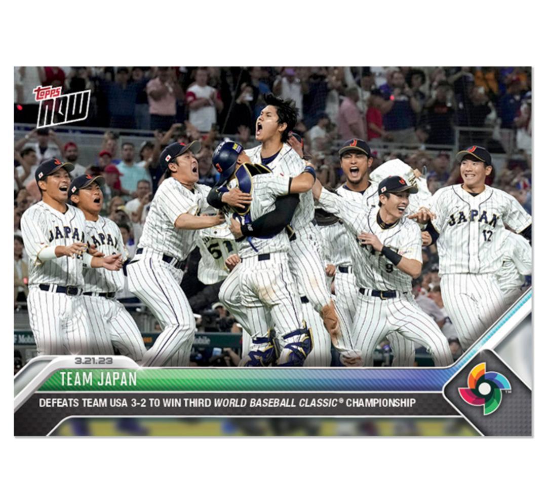2023 topps now WBC #72 トップスナウ チームJAPAN - メルカリ