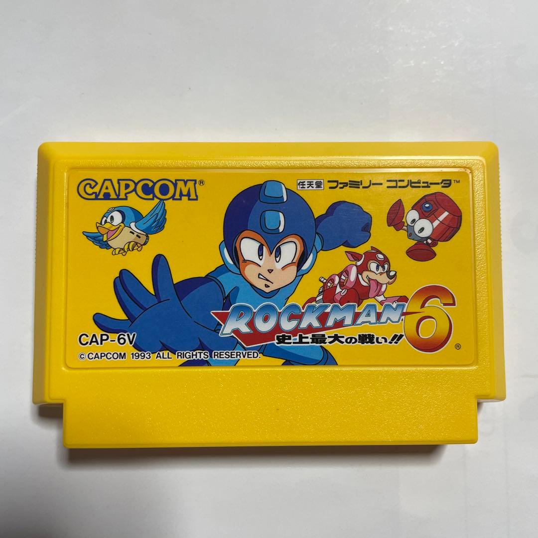 ロックマン6 ファミコンカセット - メルカリ