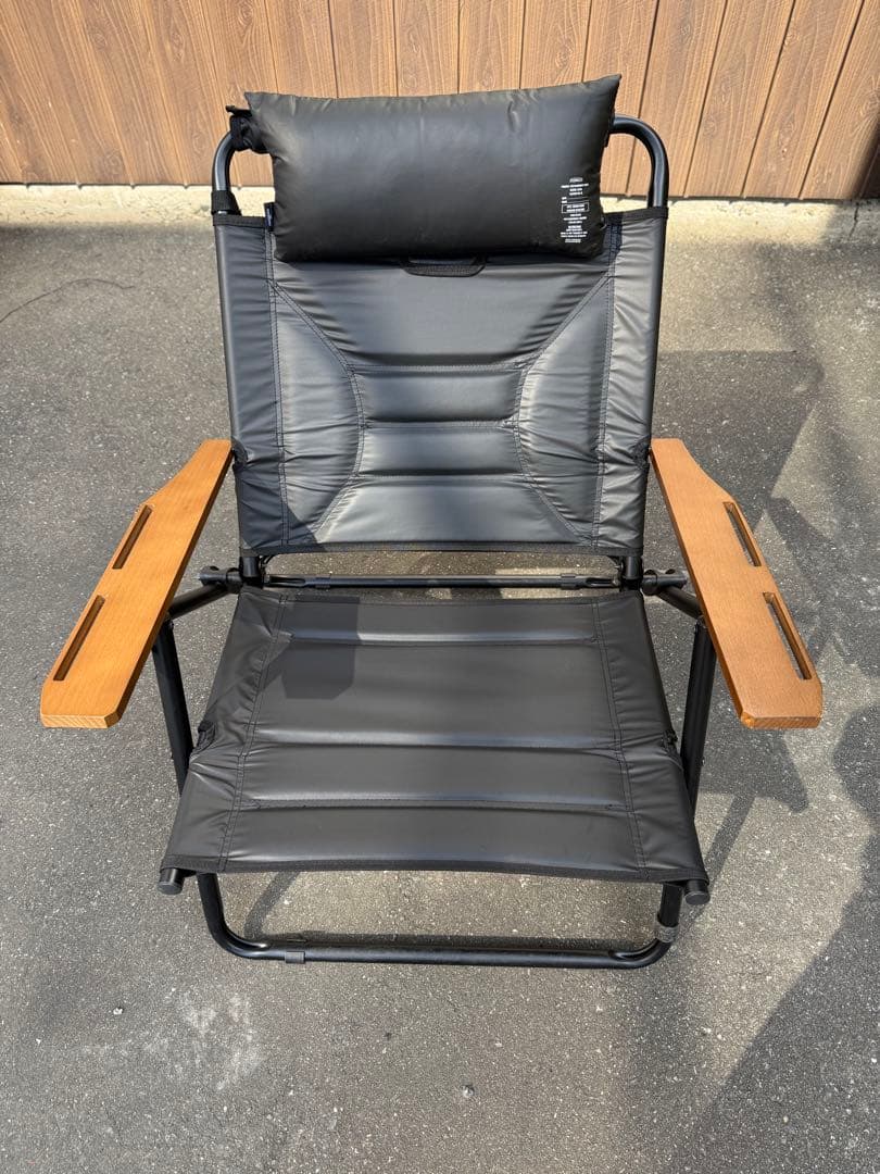 AS2OV(アッソブ)　リクライニング ロー ローバーチェア　ブラック AS2OV アッソブ High Back Reclining Low Rover Chair Black