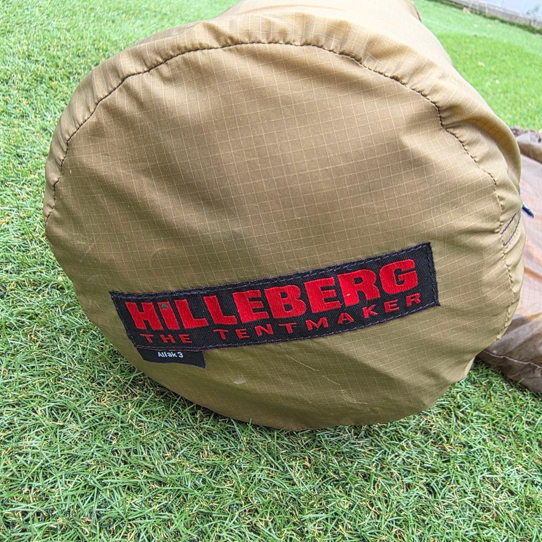 Hilleberg ヒルバーグ アラック3 サンド 純正フットプリント付き