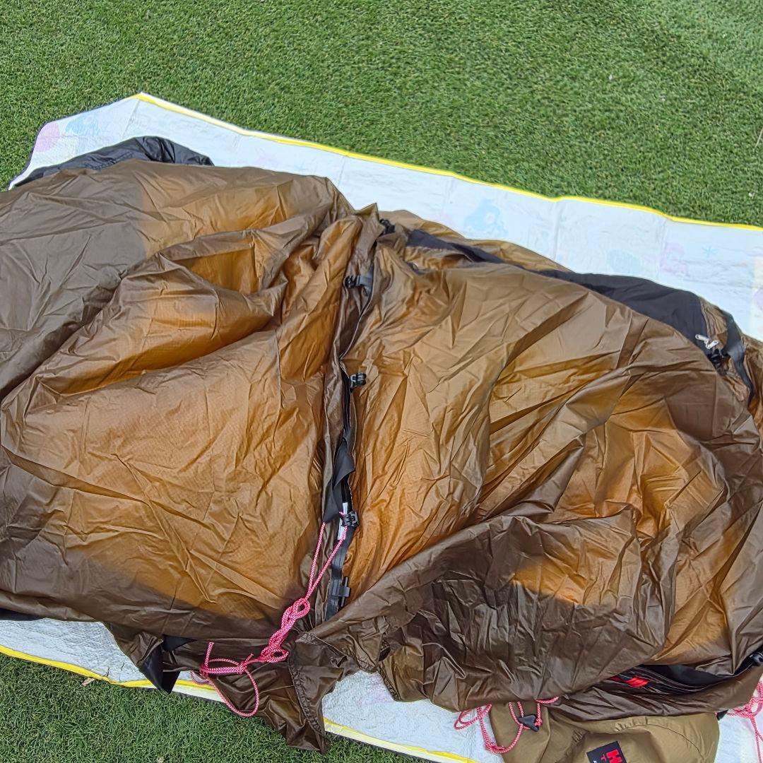 Hilleberg ヒルバーグ アラック3 サンド 純正フットプリント付き