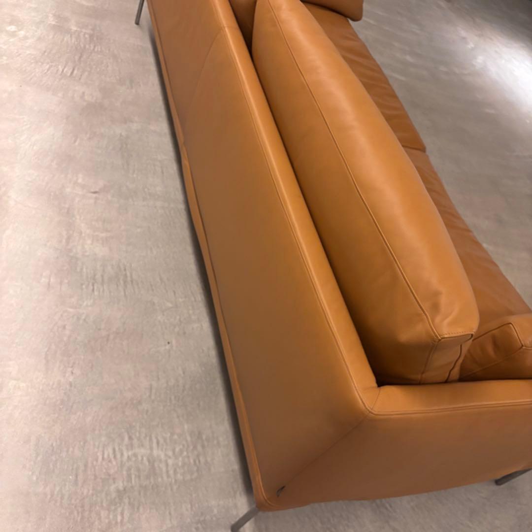 ZANOTTA WILLIAM ザノッタ ウィリアム 3人掛けレザーソファ - メルカリ