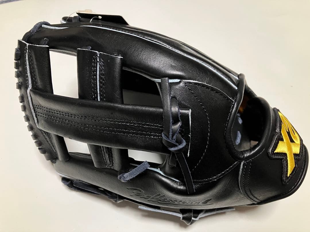 技術と安心の日本製　ザナックス　左利き稀少　軟式グローブ 黒 レザー 金色ロゴ 楽天市場】ザナックス グローブ・ミット Xanax 一般軟式 トラスト