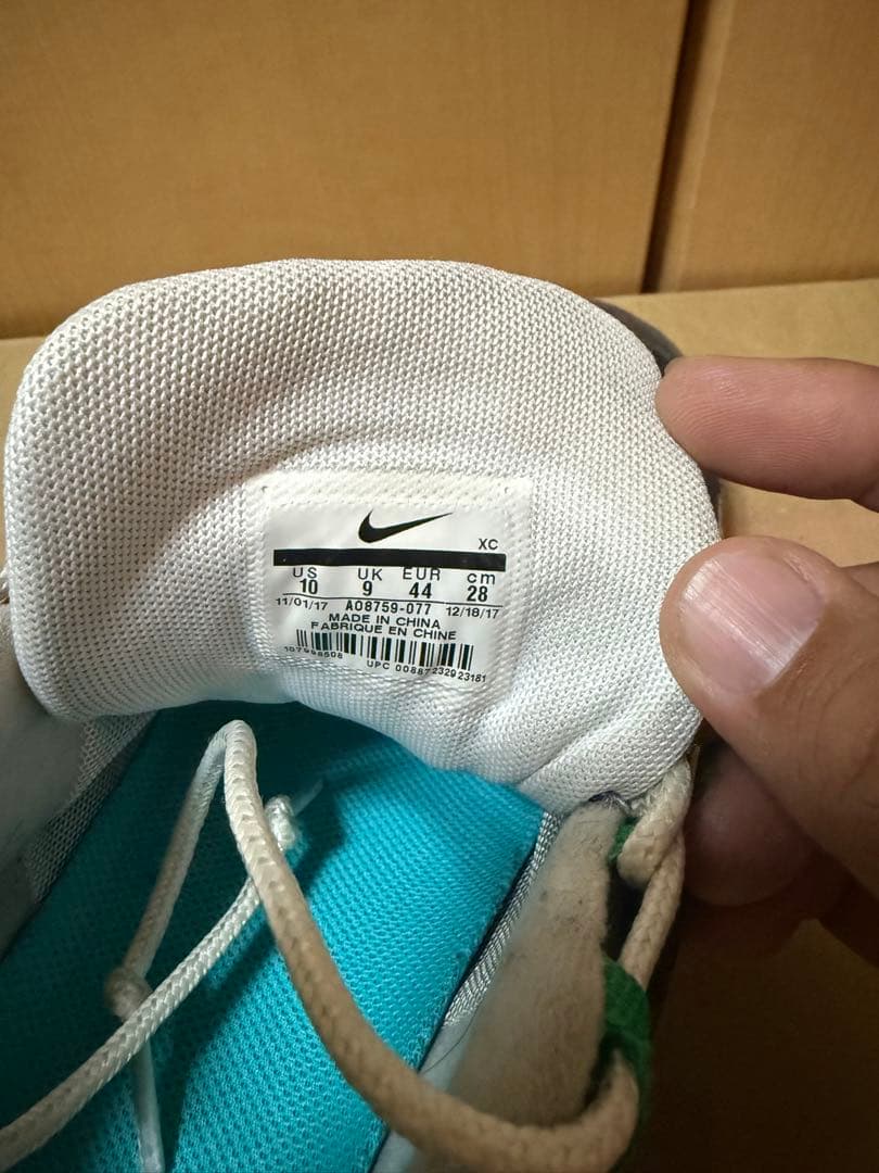 シューズ(男性用) NIKE VAPOR AIRMAX 95 GREEDY 28.0cm