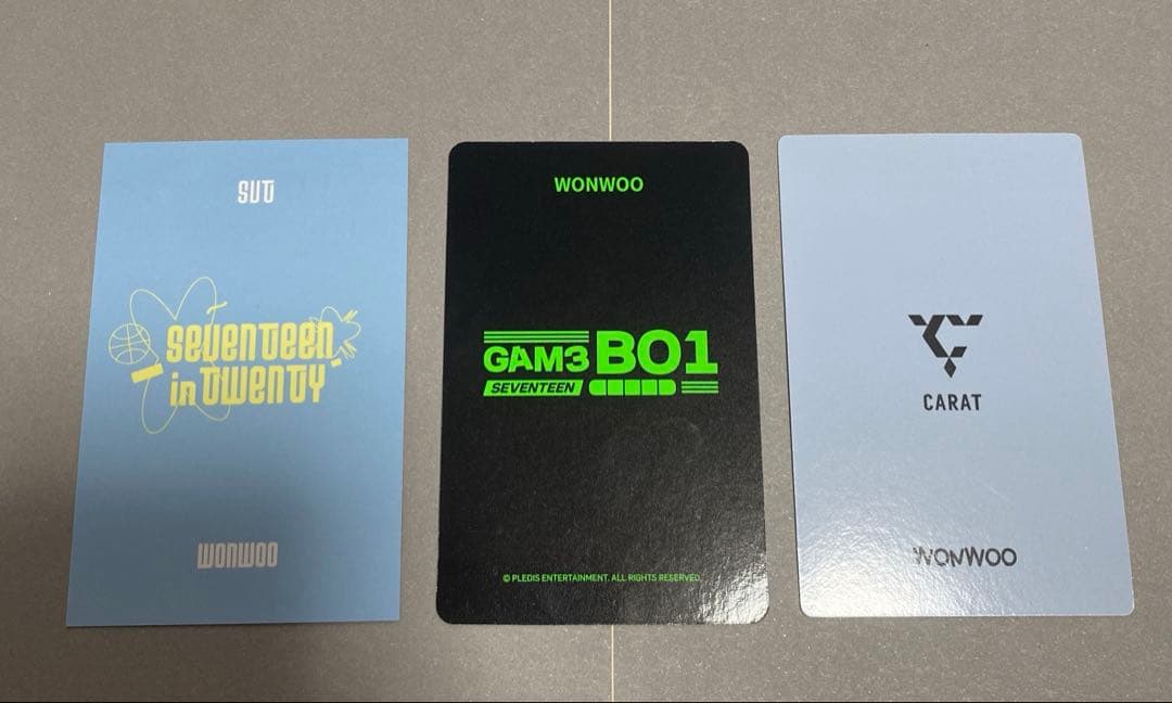 SEVENTEEN ウォヌ メンシプ トレカセット セブチ - メルカリ