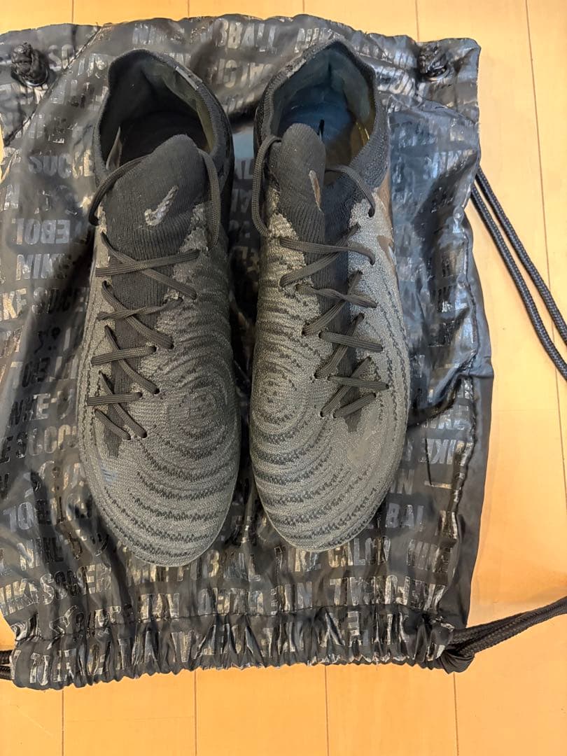 Nike ファントム　サッカースパイクブラック 収納バッグ付き NIKE（ナイキ） サッカー ジュニア ファントム GX 2 アカデミー HG