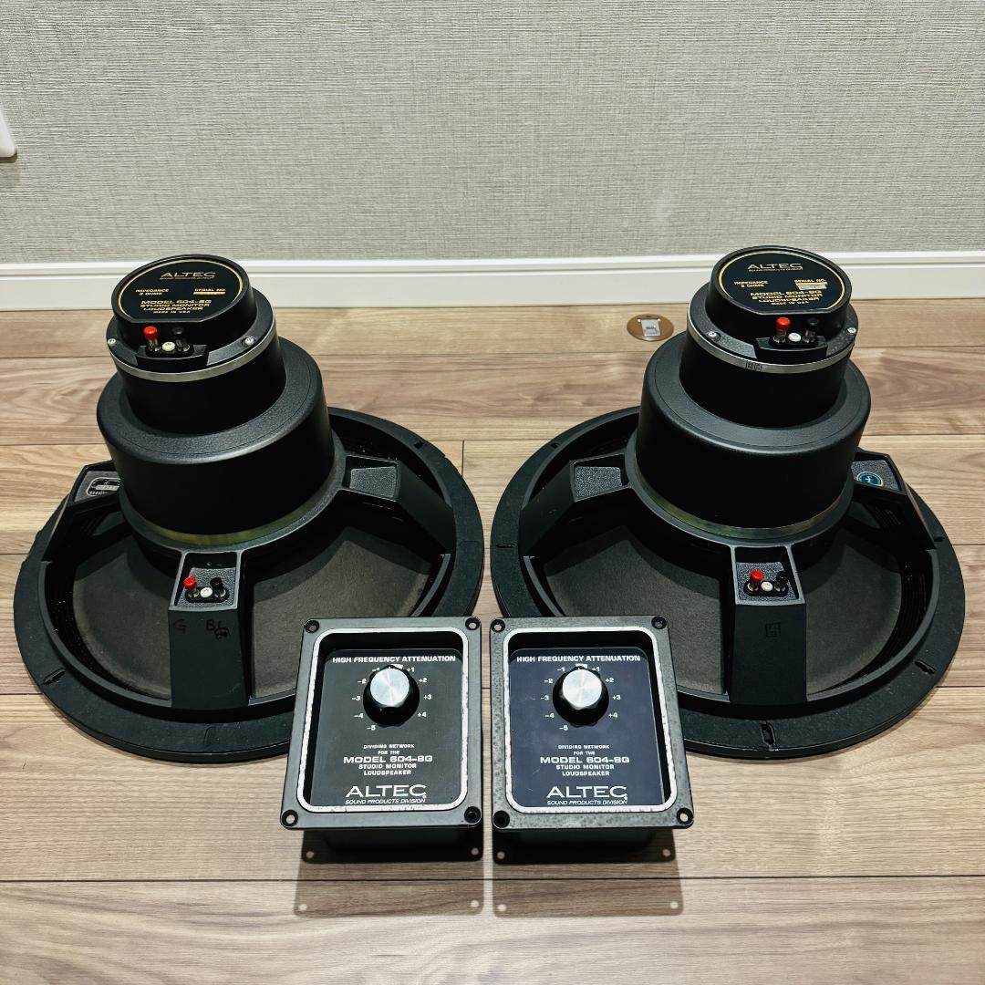 Altec 604-8G スピーカー ネットワーク ペア - メルカリ