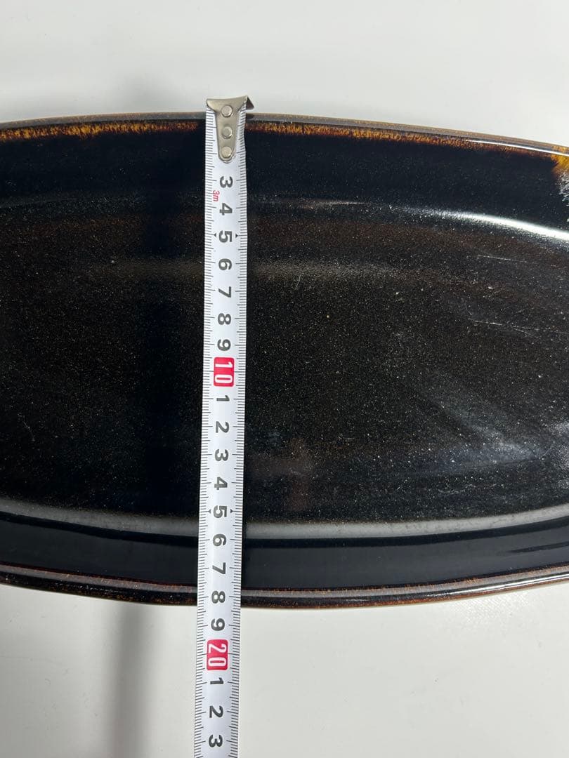 43.5x18x7 2.8kg 華道 生花 花器 フワラーベース 水盤 焼物