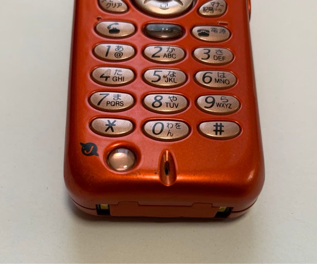 J-phone J-T06 東芝 TOSHIBA トロピカルオレンジ ジャンク品 - メルカリ