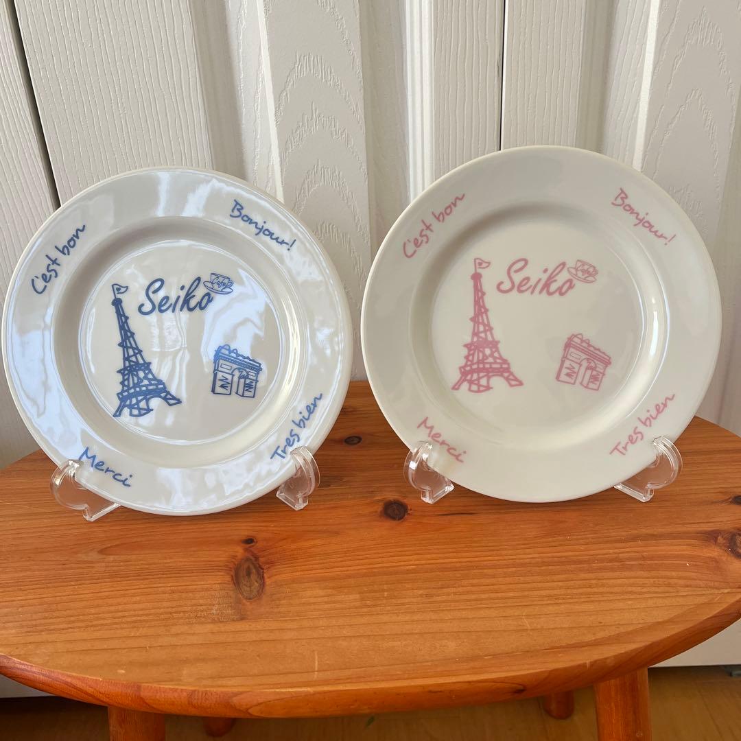 松田聖子　レア　お皿　プレート　　ペア　食器 松田聖子さんディナーショー2023 | Takako Suzuki official blog