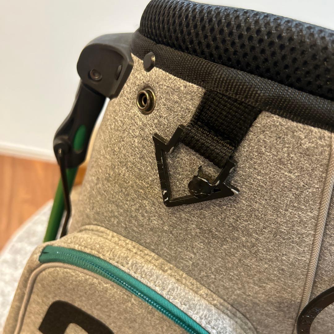 WAAC ゴルフキャディバッグ グレー・グリーン - メルカリ