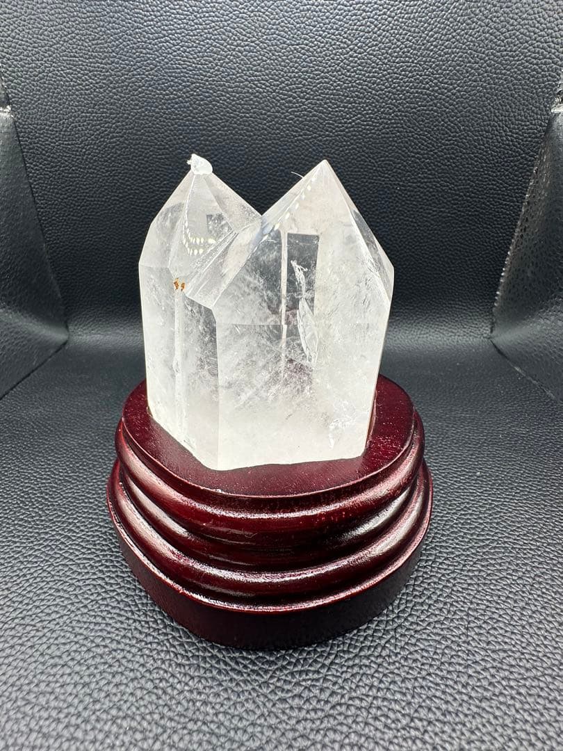 水晶 双子 ポイント 超美品！ 627