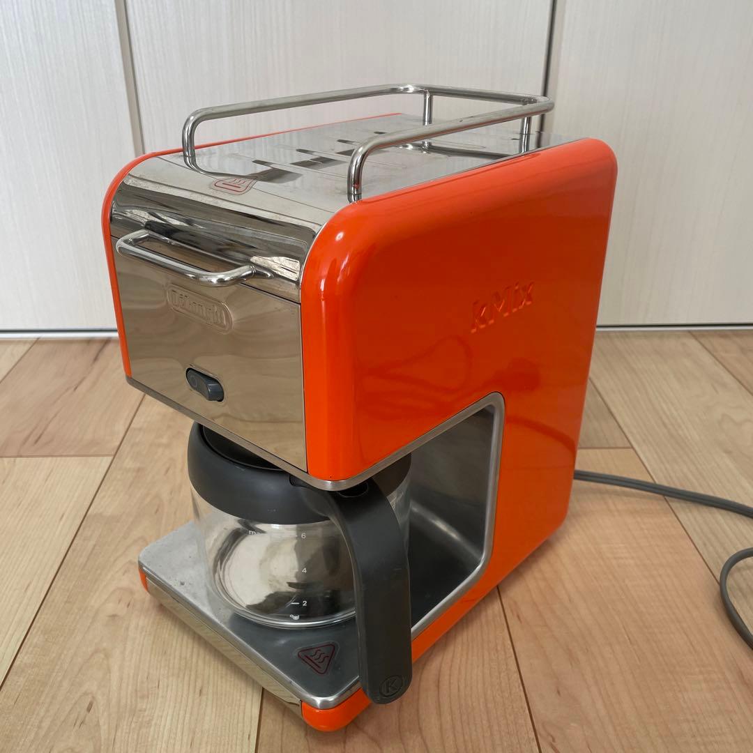 DeLonghi デロンギ コーヒーメーカー kMix オレンジ - メルカリ