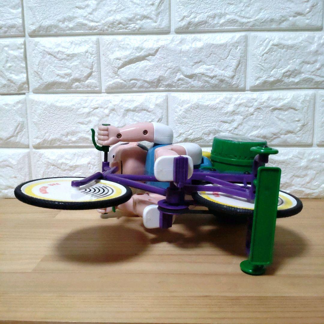 レア物】 ヤクルト タフマン マウンテンバイク 目覚まし時計 - メルカリ