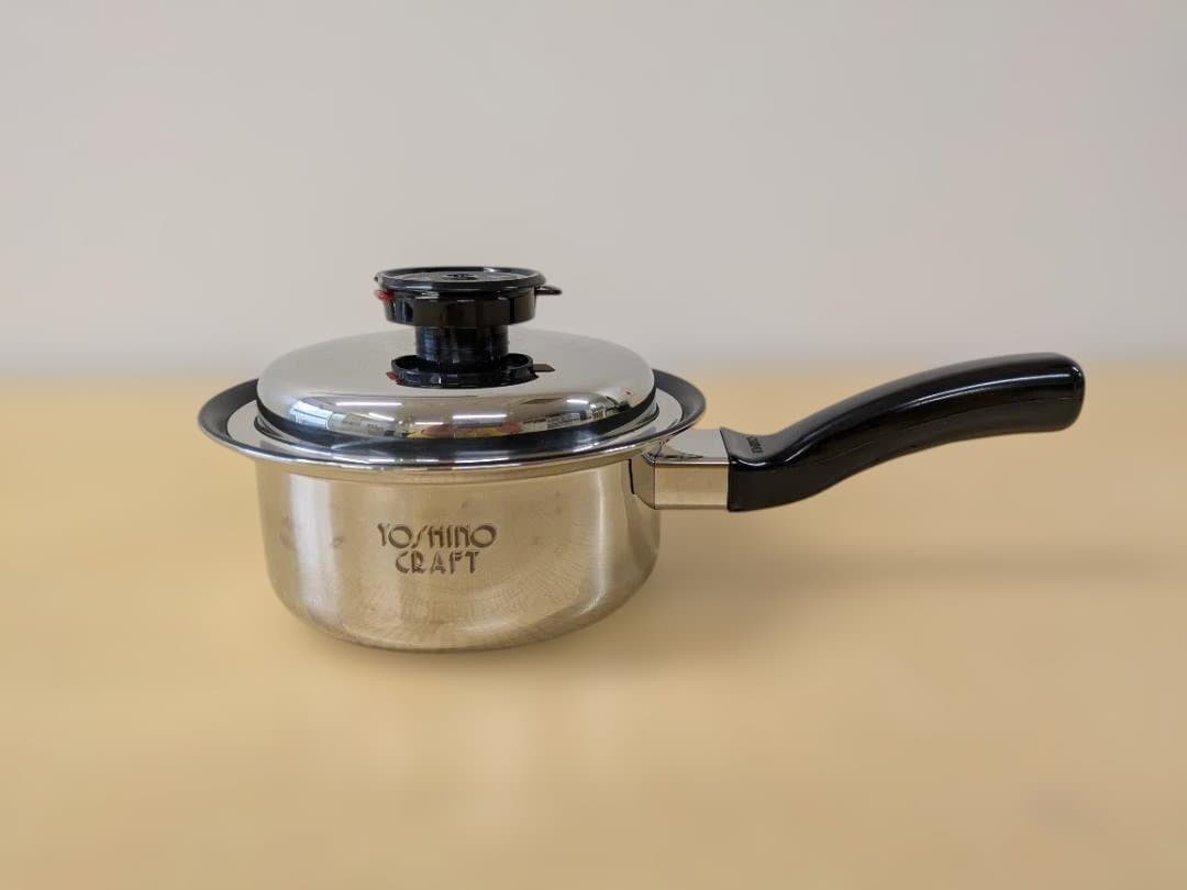 ヨシノクラフト 片手鍋 IH200V対応 ステンレス16㎝ - メルカリ