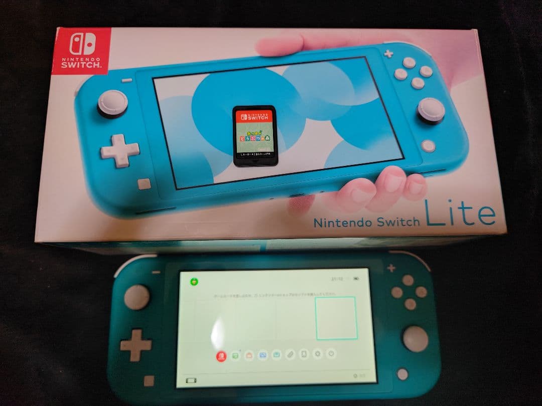 Nintendo Switch Lite ターコイズ あつまれどうぶつの森付 - メルカリ