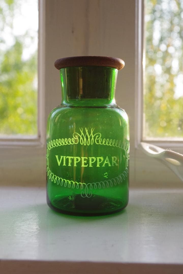 Lindshammar スパイス ジャー キャニスター 白コショウ tower 山崎実業 公式 タワー スパイスボトル L 調味料入れ