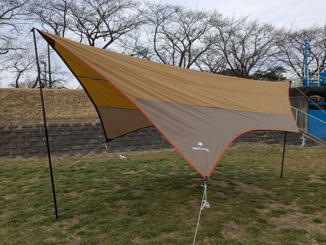 美品】スノーピーク アメニティタープヘキサL TP-851SR - メルカリ