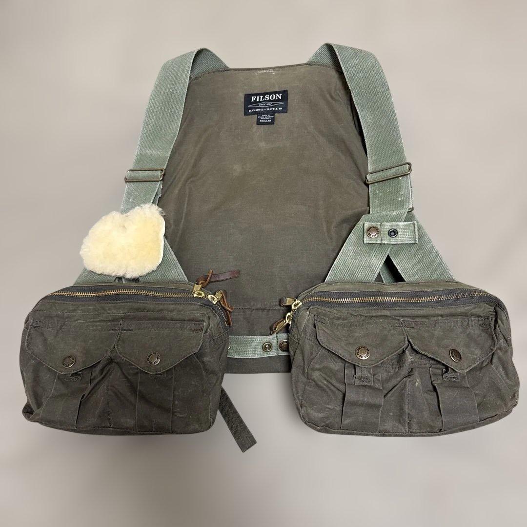 FILSON フィッシングベスト Foul Weather Fly Filson Foul Weather Fly Fishing Vest（フィルソン フォールウェザー