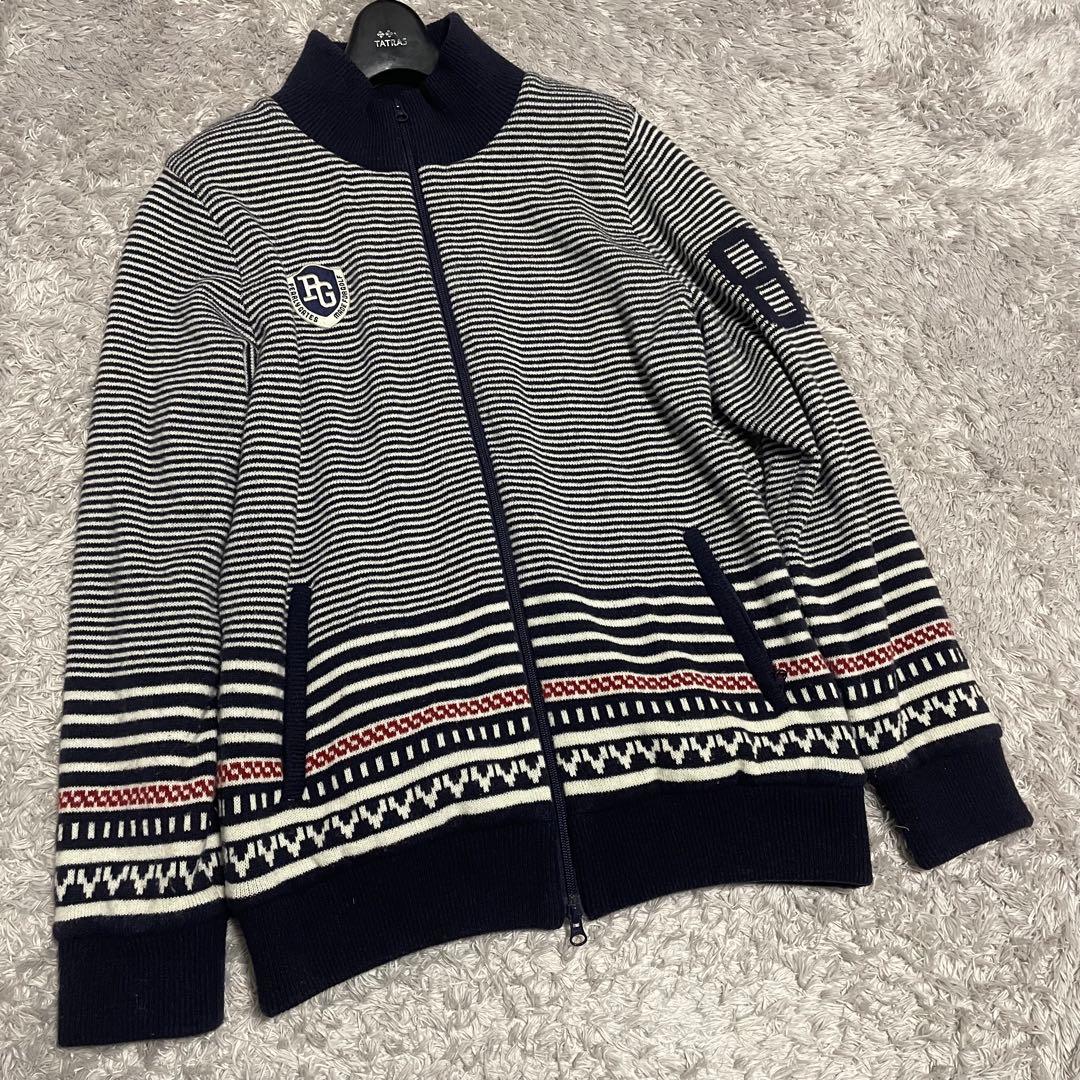 パーリーゲイツ　ジャケット　サイズ6 ニット　セーターブルゾン　フルジップ PEARLY GATES（パーリーゲイツ） 【新品】パーリーゲイツ ニット