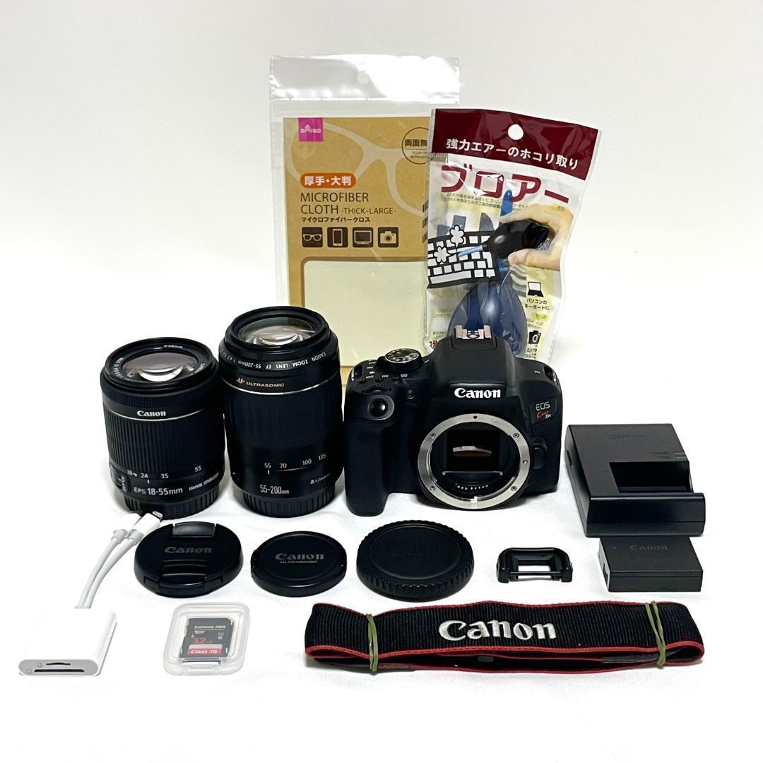 バリアングル液晶❣️ Canon EOS Kiss X9i Wズームレンズセット - メルカリ