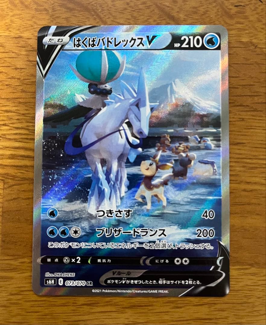 はくばバドレックスV SR S6H 白銀のランス 073/070 - メルカリ