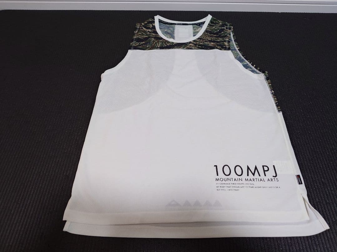 MOUNTAIN MARTIAL ARTS ノースリーブ MMA 迷彩 M 白 Mountain Martial Arts マウンテンマーシャルアーツ MMA_RYOGEN Racing