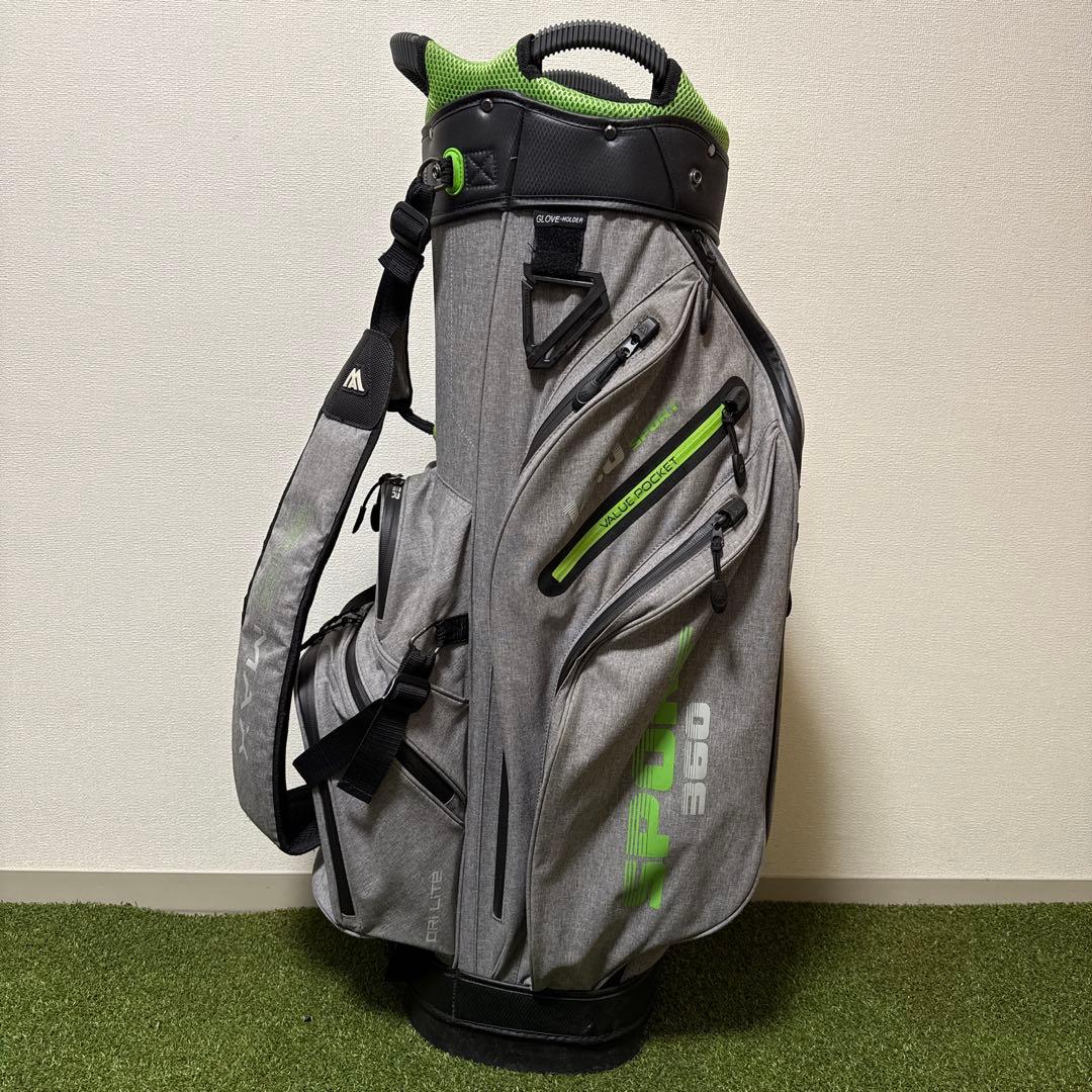 BIG MAX ビッグマックス キャディバッグ 9型 2.8kg 防水タイプ