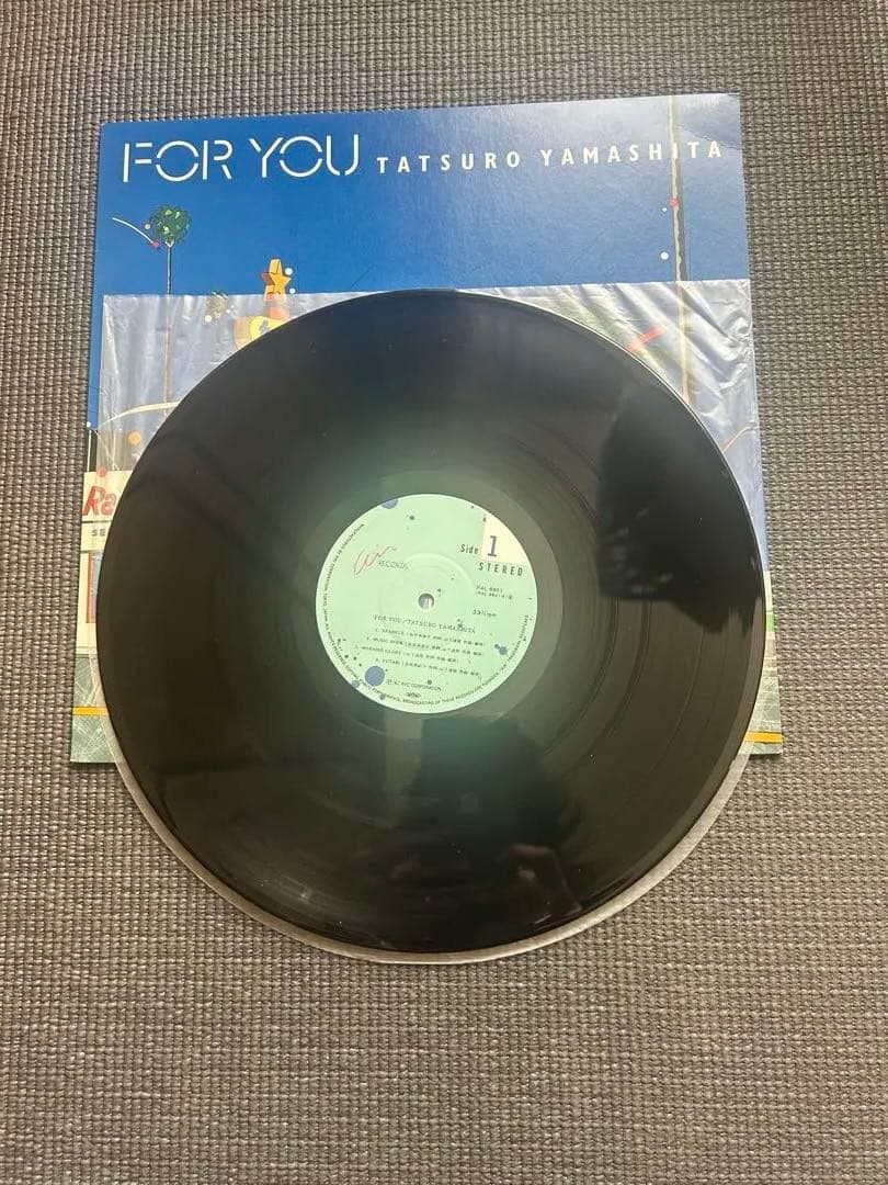 初回盤】山下達郎 FOR YOU LPレコード 1982年 - メルカリ