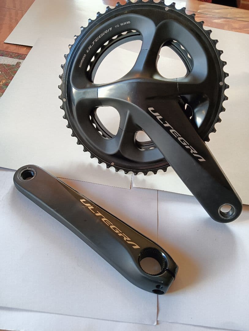 美品 SHIMANO ULTEGRA FC-R8000 50-34 170mm Amazon | シマノ FC-R8000 50X34T 170mm 11S IFCR8000CX04 | シマノ