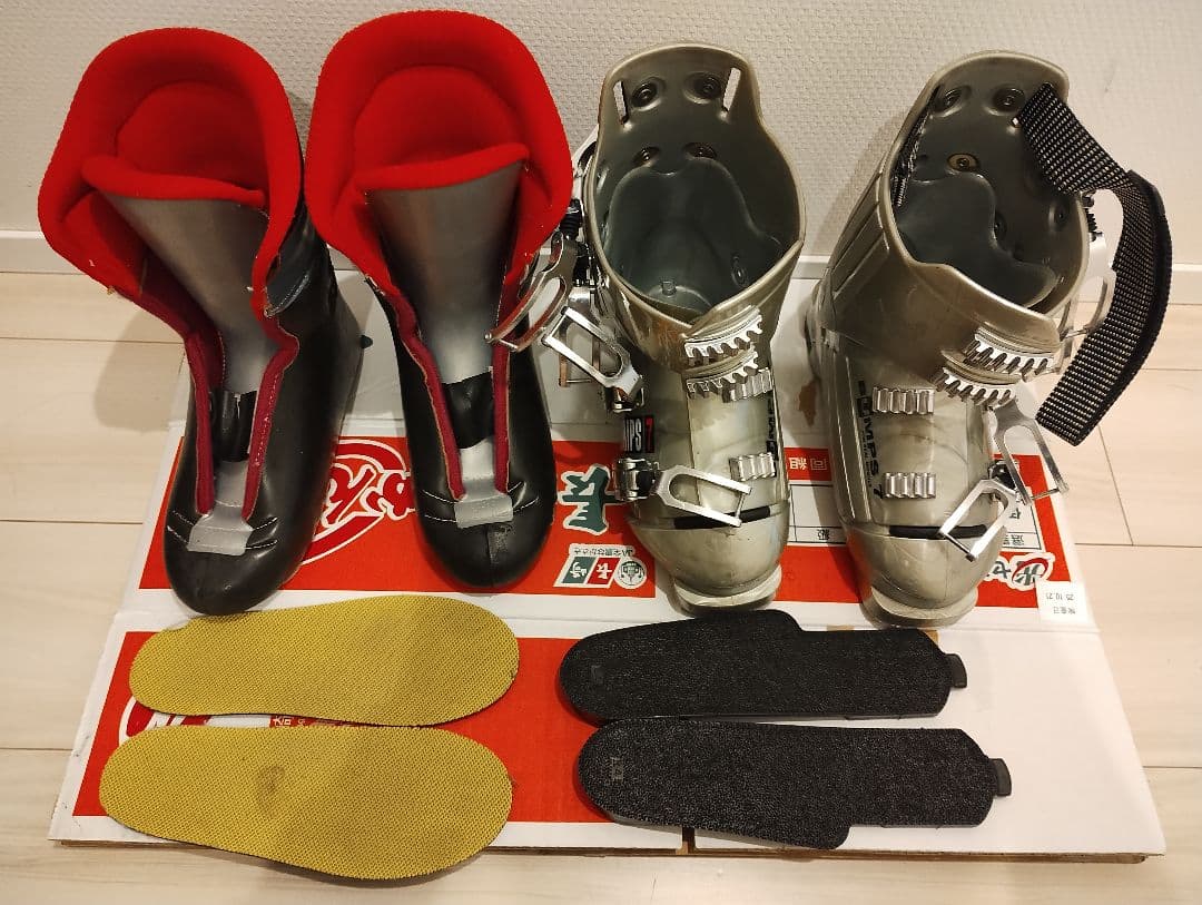 スキーブーツ25.5cmNORDICA FIRE ARROW F2青色水色格安