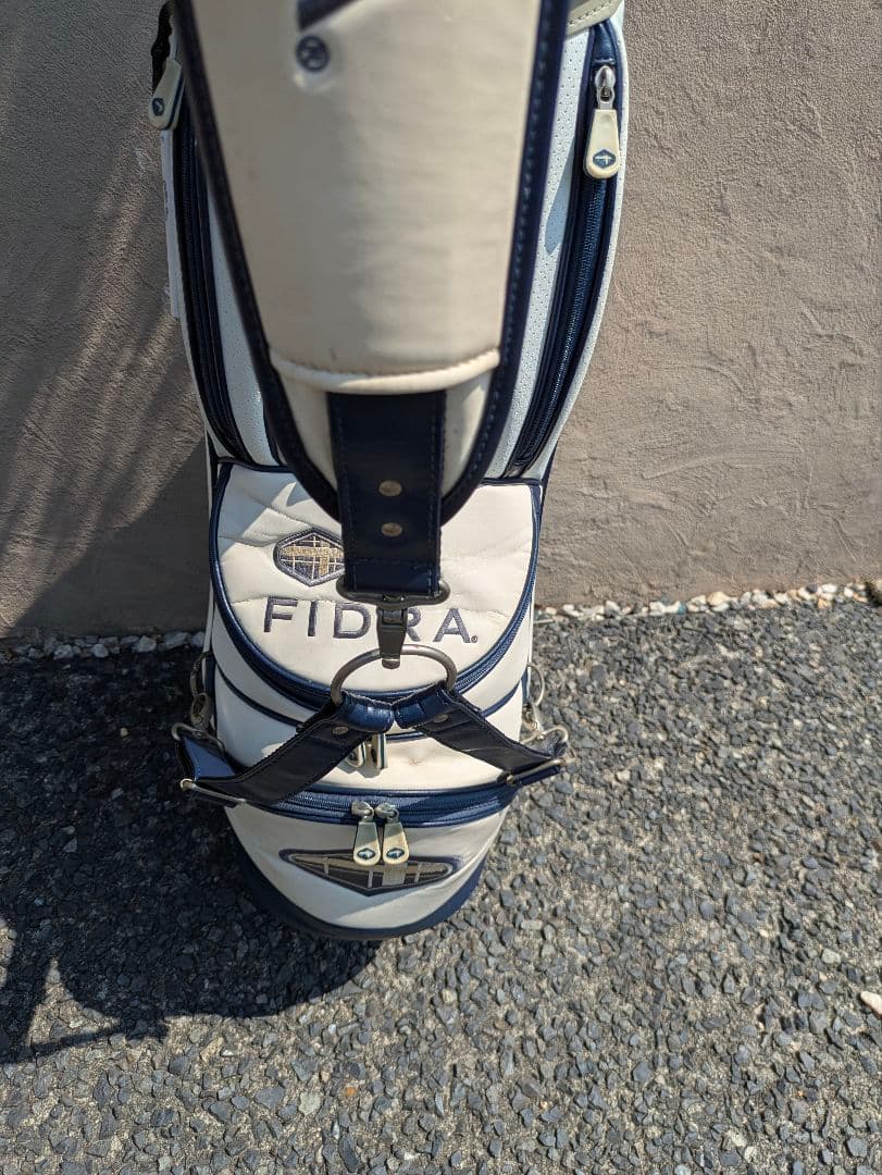 フィドラ大型キャディバッグ中古メンズFIDRAゴルフクラブバッグ