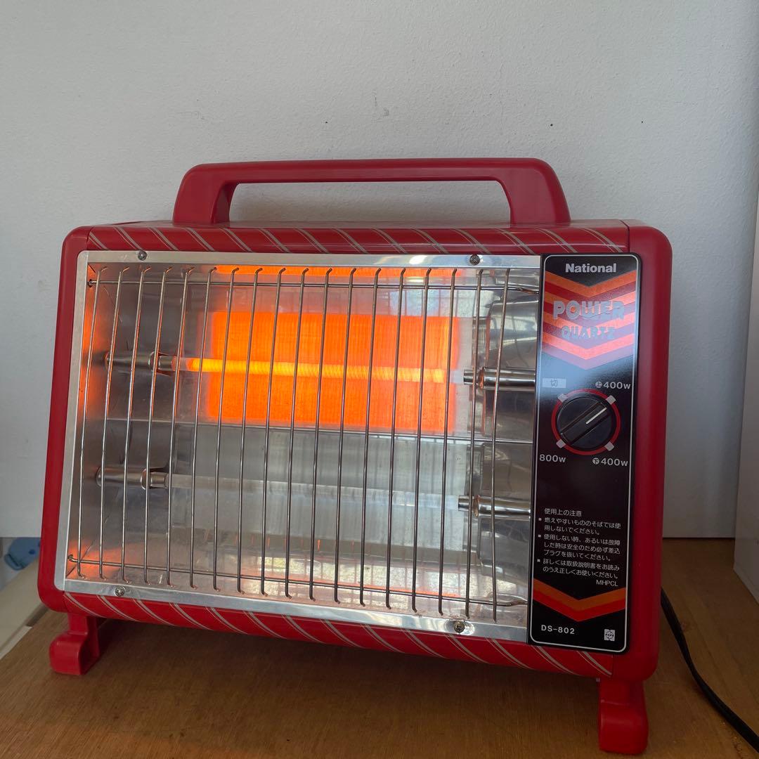 National（ナショナル）DS-802 電気ストーブ ヒーター 昭和レトロ