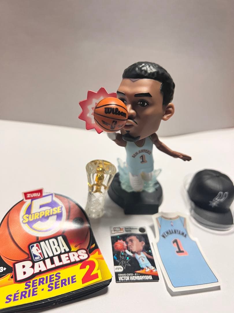 NBA BALLERS シリーズ2 ビクター ウェンバンヤマSR 5 Surprise NBA Ballers Series 2 Collectible Basketball Figures