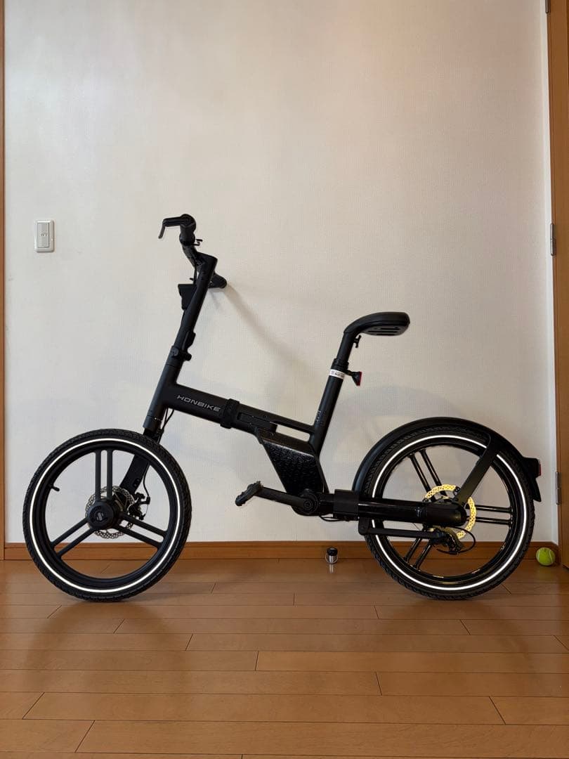 ジャンク品 HONBIKE ホンバイク電動アシスト自転車 折りたたみ 20