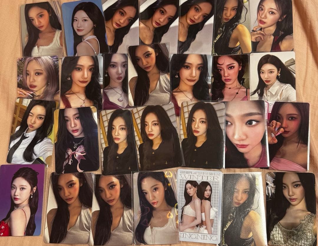 aespa ニンニントレカ　28枚セット aespa ウィンター ニンニン トレカ2枚セット - メルカリ