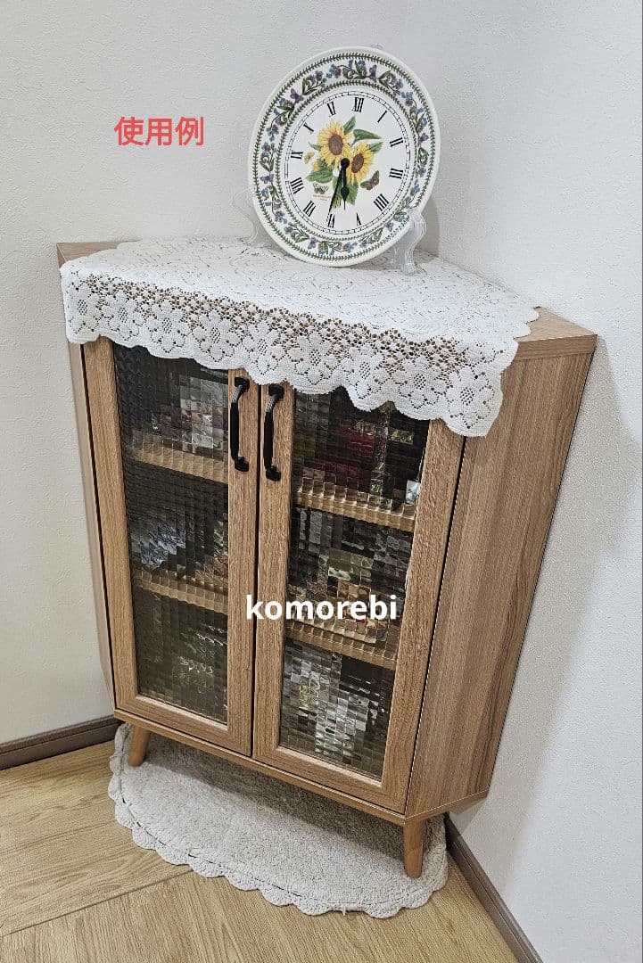 【引き取り限定】コーナーキャビネット　収納棚　コーナーラック　棚の高さ調整可能 楽天市場】【10%OFF☆楽天スーパーSALE】キャビネット コーナーラック