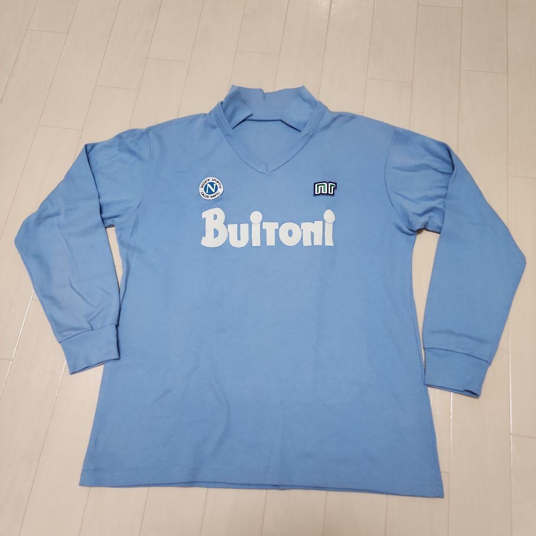 ディエゴ マラドーナ ナポリ セリエ A 1986-87 Buitoni 長袖 - メルカリ
