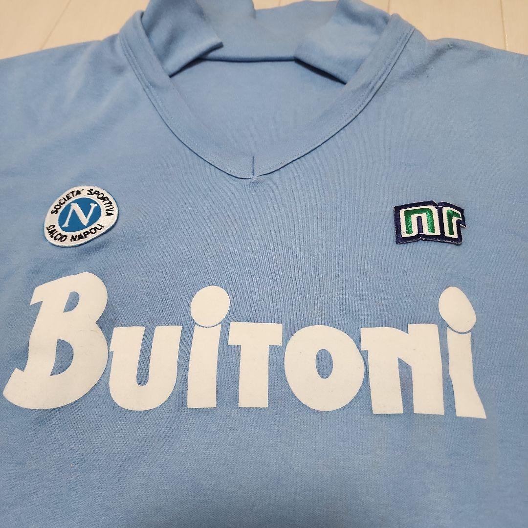 ディエゴ マラドーナ ナポリ セリエ A 1986-87 Buitoni 長袖 - メルカリ