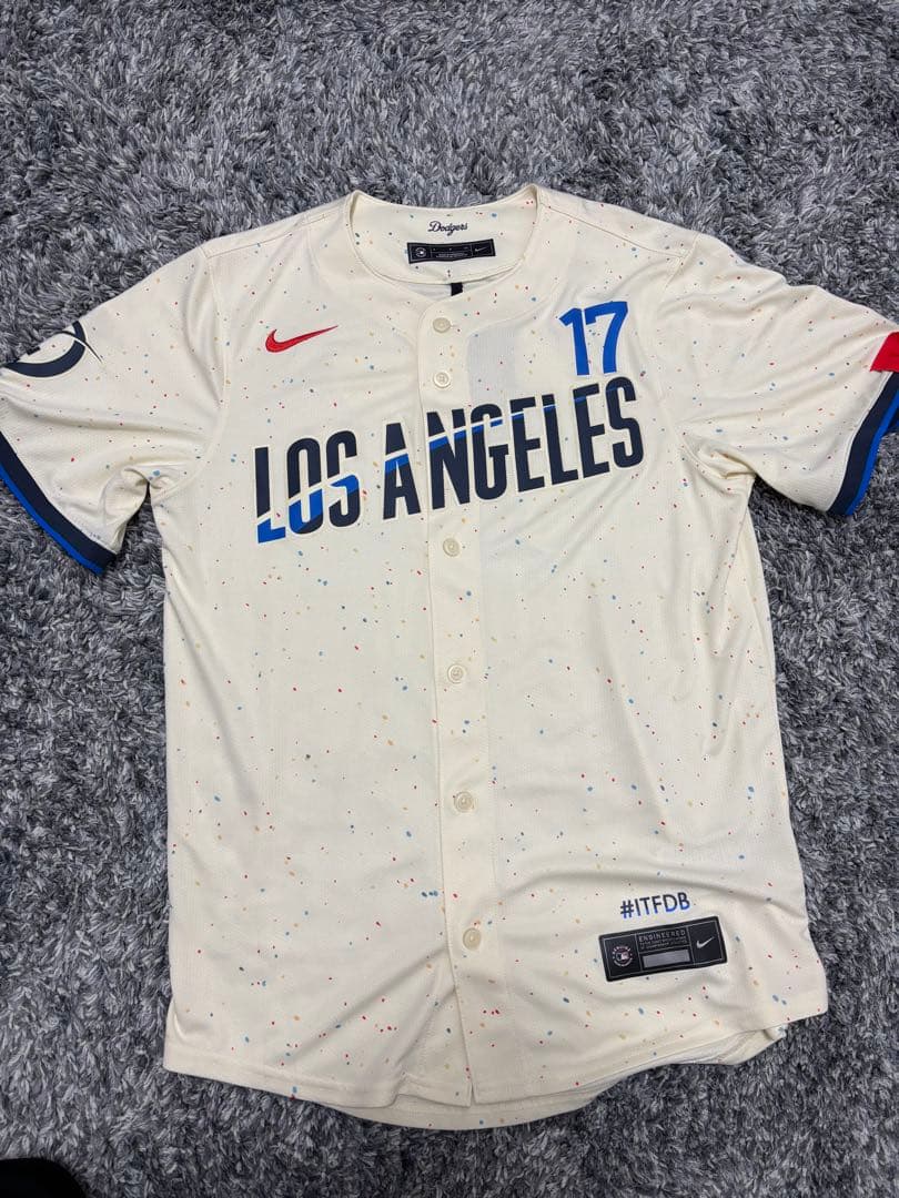 ロサンゼルス・ドジャース ユニフォーム 17 ロサンゼルス ドジャース】大谷翔平 漢字ユニフォーム #17-ALL.BALLS